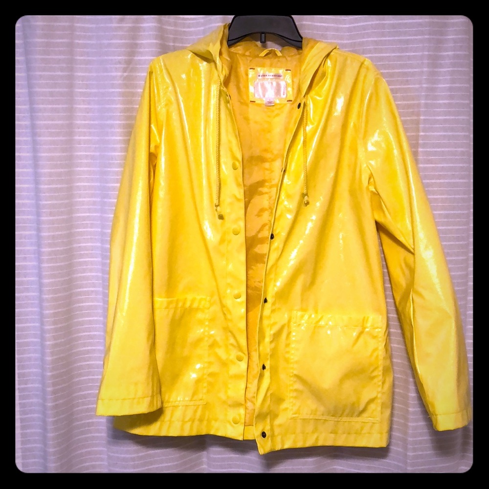 Yellow Xhilaration Rain Jacket